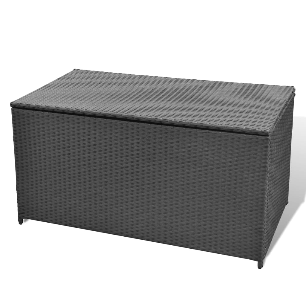 Outdoor Patio Poly Rattan Garden Storage Box Cushion Boxes Chest Cabinet - Bargainia.com - 8718475501039 - 42498