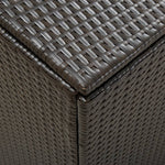 Outdoor Patio Poly Rattan Large Garden Storage Box Cushion Boxes Cabinet Unit - Bargainia.com - 