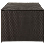 Outdoor Patio Poly Rattan Large Garden Storage Box Cushion Boxes Cabinet Unit - Bargainia.com - 