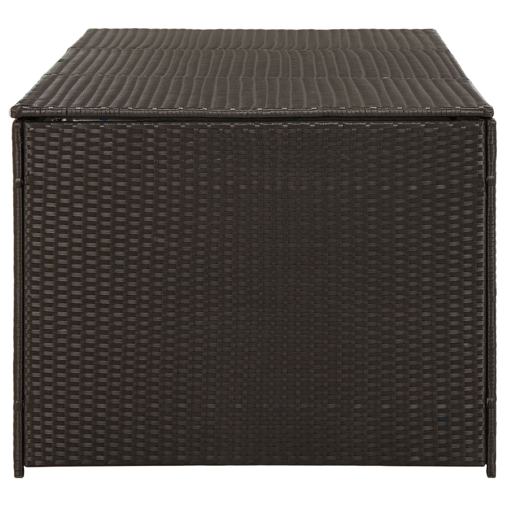 Outdoor Patio Poly Rattan Large Garden Storage Box Cushion Boxes Cabinet Unit - Bargainia.com - 