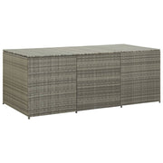 Outdoor Patio Poly Rattan Large Garden Storage Box Cushion Boxes Cabinet Unit - Bargainia.com - 8719883732244 - 46479