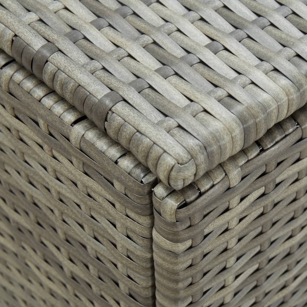 Outdoor Patio Poly Rattan Large Garden Storage Box Cushion Boxes Cabinet Unit - Bargainia.com - 8719883732244 - 46479