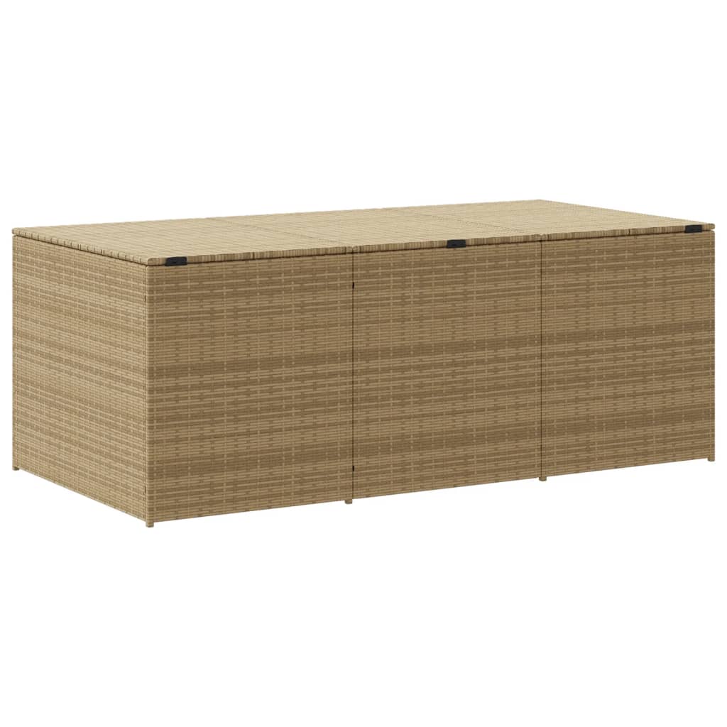 Outdoor Patio Poly Rattan Large Garden Storage Box Cushion Boxes Cabinet Unit - Bargainia.com - 8721012243774 - 365335