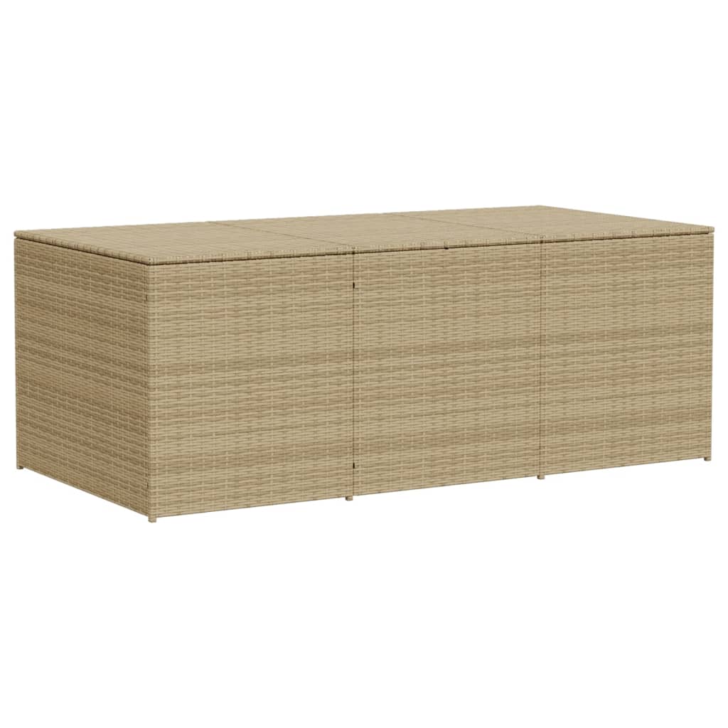 Outdoor Patio Poly Rattan Large Garden Storage Box Cushion Boxes Cabinet Unit - Bargainia.com - 8721012243774 - 365335