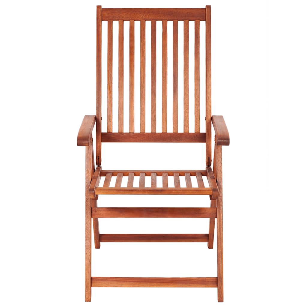Outdoor Patio Wooden Foldable Garden Chairs Acacia Wood Seats 2 3 4 6 8 pcs - Bargainia.com - 8718475965763 - 41820
