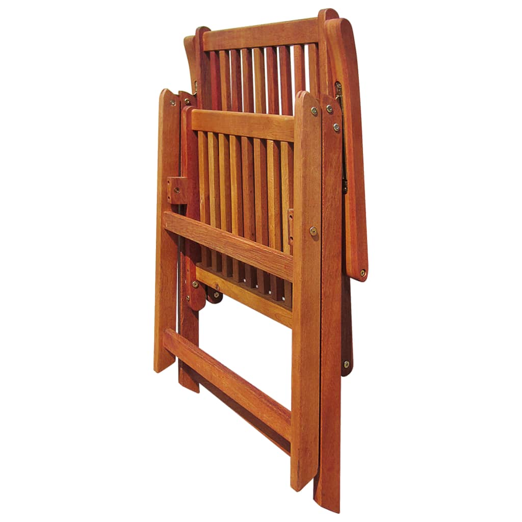 Outdoor Patio Wooden Foldable Garden Chairs Acacia Wood Seats 2 3 4 6 8 pcs - Bargainia.com - 8720286107812 - 310293