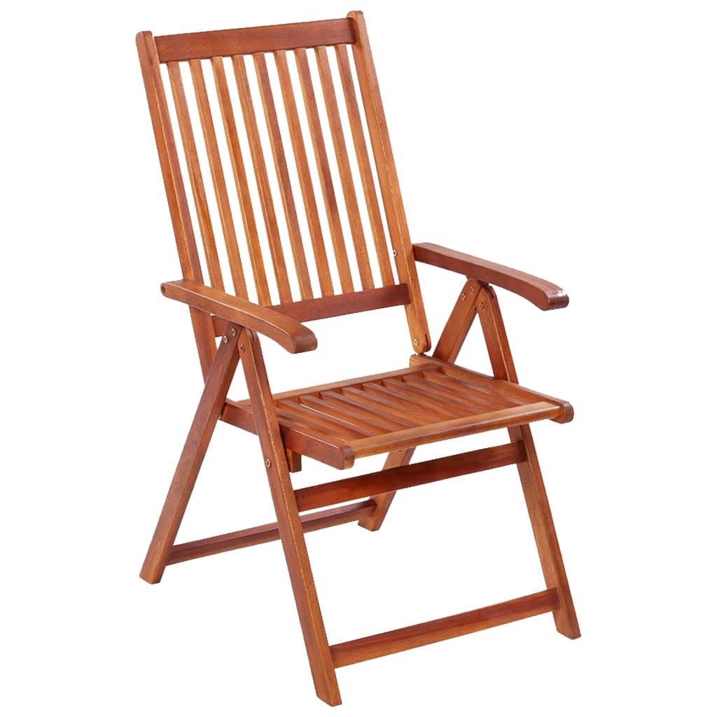 Outdoor Patio Wooden Foldable Garden Chairs Acacia Wood Seats 2 3 4 6 8 pcs - Bargainia.com - 8720286297643 - 3065515