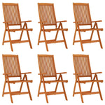 Outdoor Patio Wooden Foldable Garden Chairs Folding Wood Seat 2 4 6 8 pcs - Bargainia.com - 