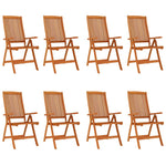 Outdoor Patio Wooden Foldable Garden Chairs Folding Wood Seat 2 4 6 8 pcs - Bargainia.com - 
