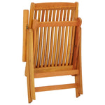 Outdoor Patio Wooden Foldable Garden Chairs Folding Wood Seat 2 4 6 8 pcs - Bargainia.com - 