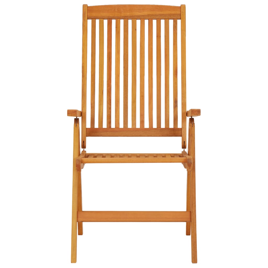 Outdoor Patio Wooden Foldable Garden Chairs Folding Wood Seat 2 4 6 8 pcs - Bargainia.com - 8720286849446 - 316069