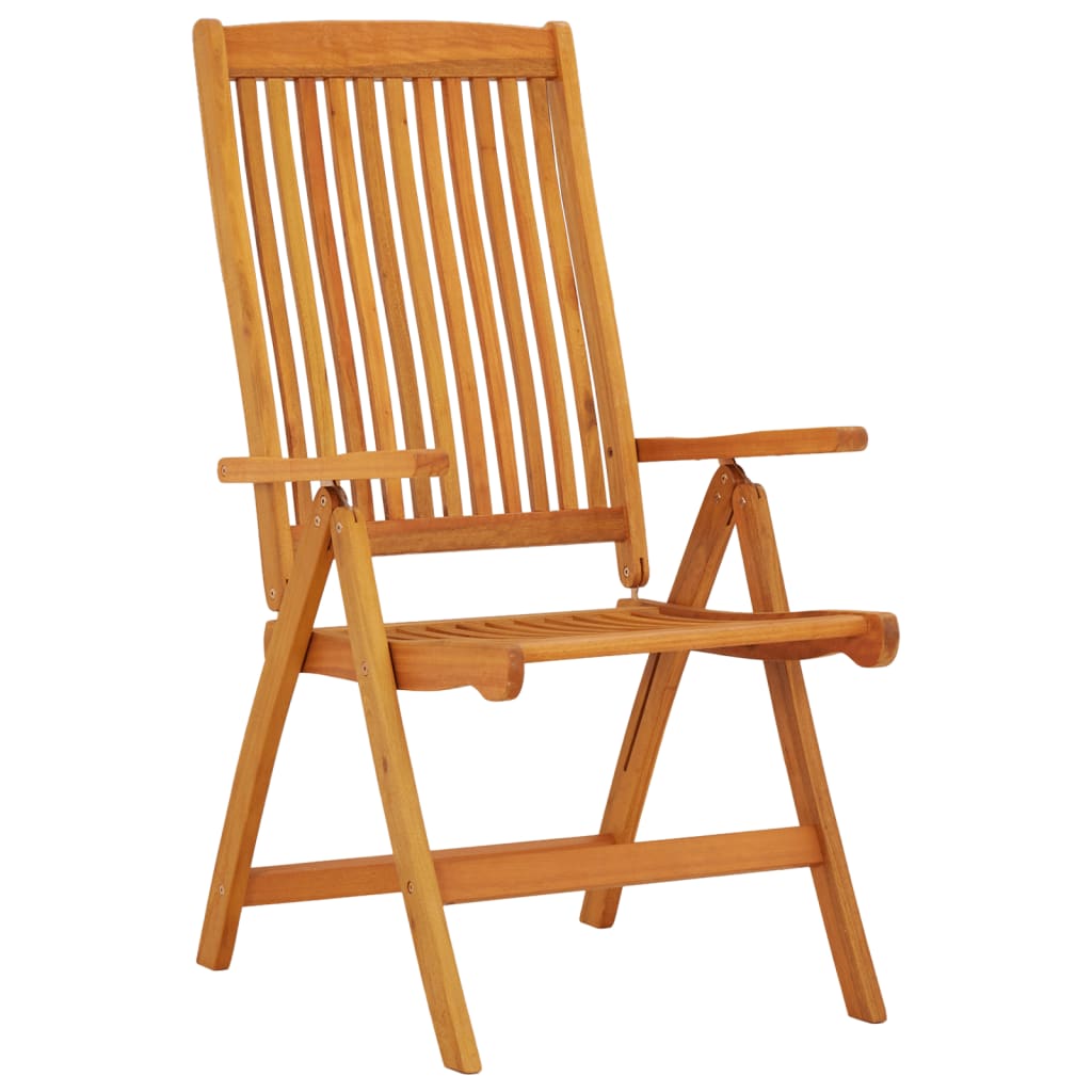 Outdoor Patio Wooden Foldable Garden Chairs Folding Wood Seat 2 4 6 8 pcs - Bargainia.com - 8720286849446 - 316069