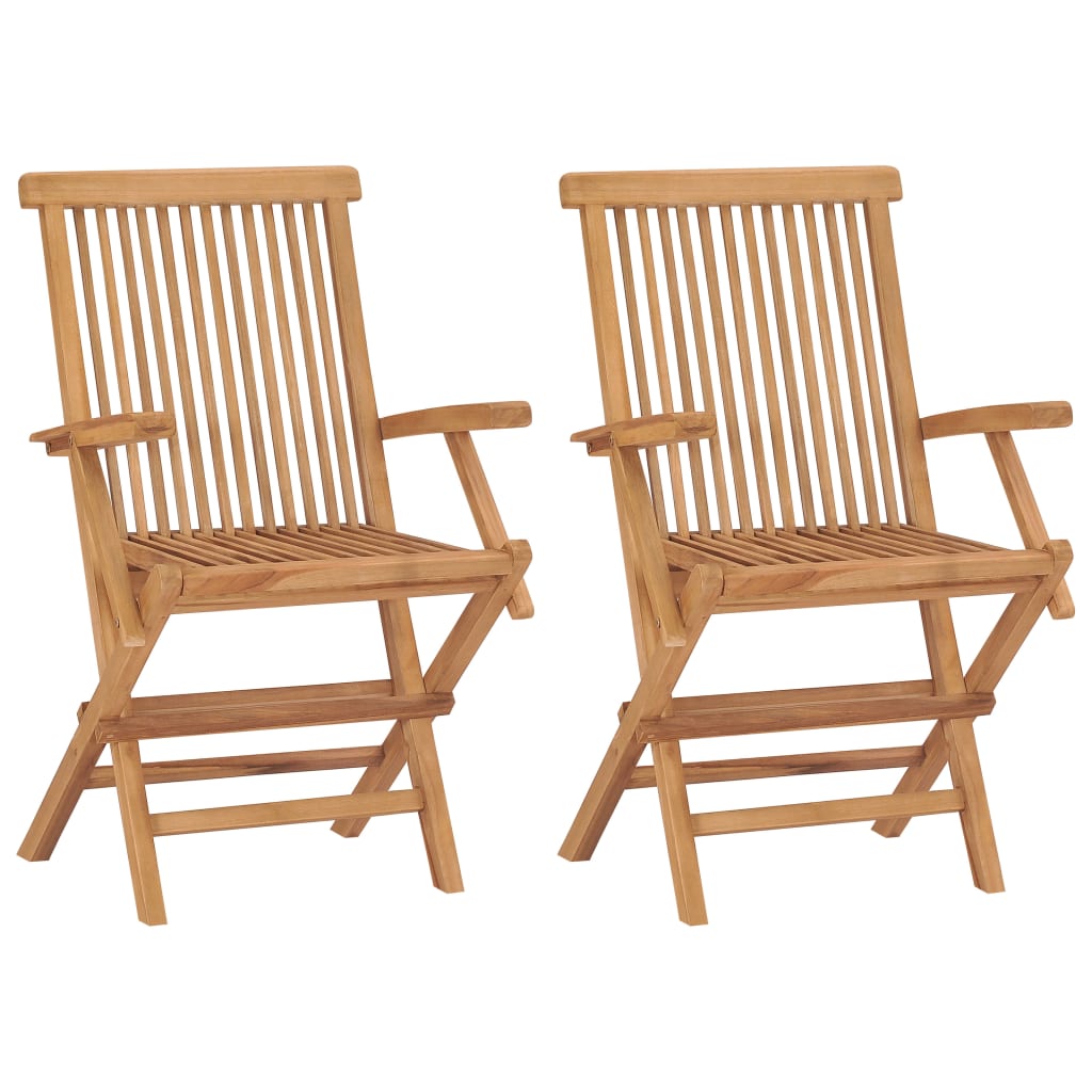 Outdoor Patio Wooden Foldable Garden Chairs Set Folding Wood Chair 2 3 4 6 8 pcs - Bargainia.com - 8720286208458 - 315443