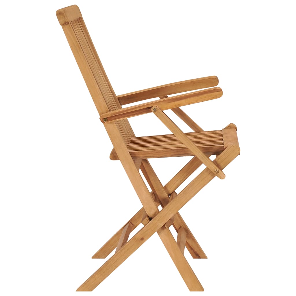 Outdoor Patio Wooden Foldable Garden Chairs Set Folding Wood Chair 2 3 4 6 8 pcs - Bargainia.com - 8720286208458 - 315443