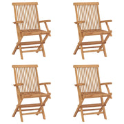 Outdoor Patio Wooden Foldable Garden Chairs Set Folding Wood Chair 2 3 4 6 8 pcs - Bargainia.com - 8720286818923 - 3096593