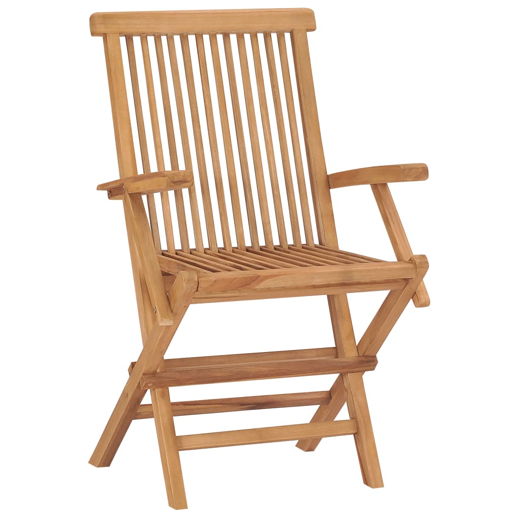 Outdoor Patio Wooden Foldable Garden Chairs Set Folding Wood Chair 2 3 4 6 8 pcs - Bargainia.com - 8720286818930 - 3096594