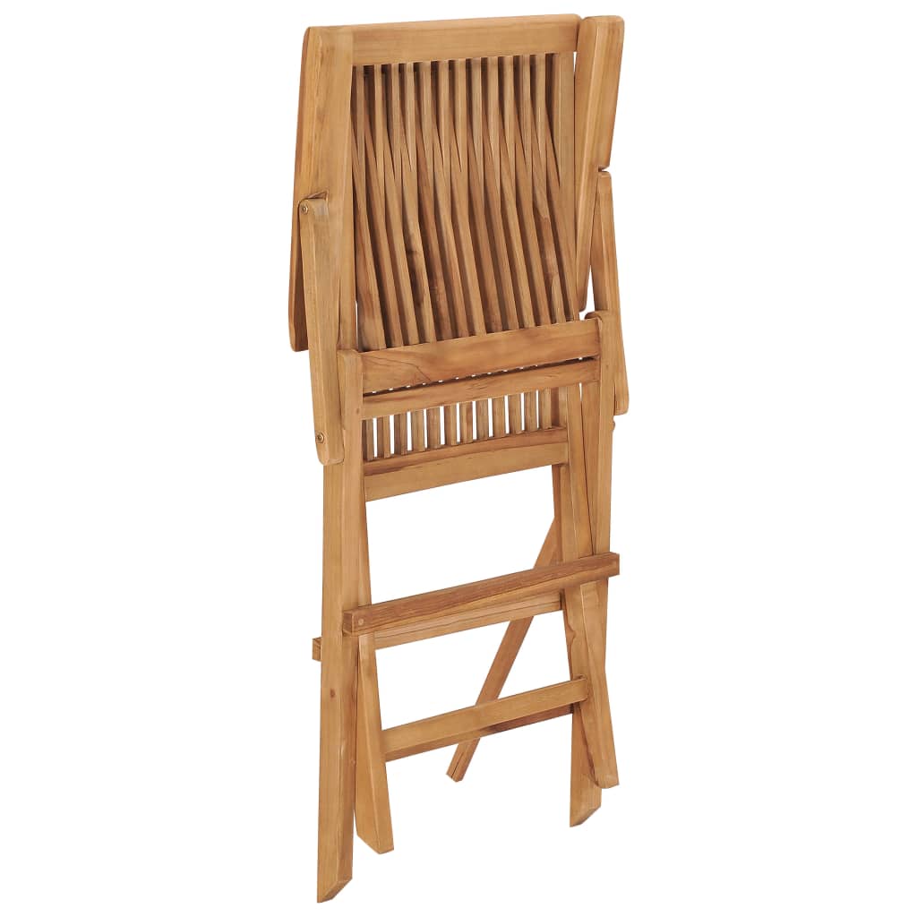 Outdoor Patio Wooden Foldable Garden Chairs Set Folding Wood Chair 2 3 4 6 8 pcs - Bargainia.com - 8720286818930 - 3096594