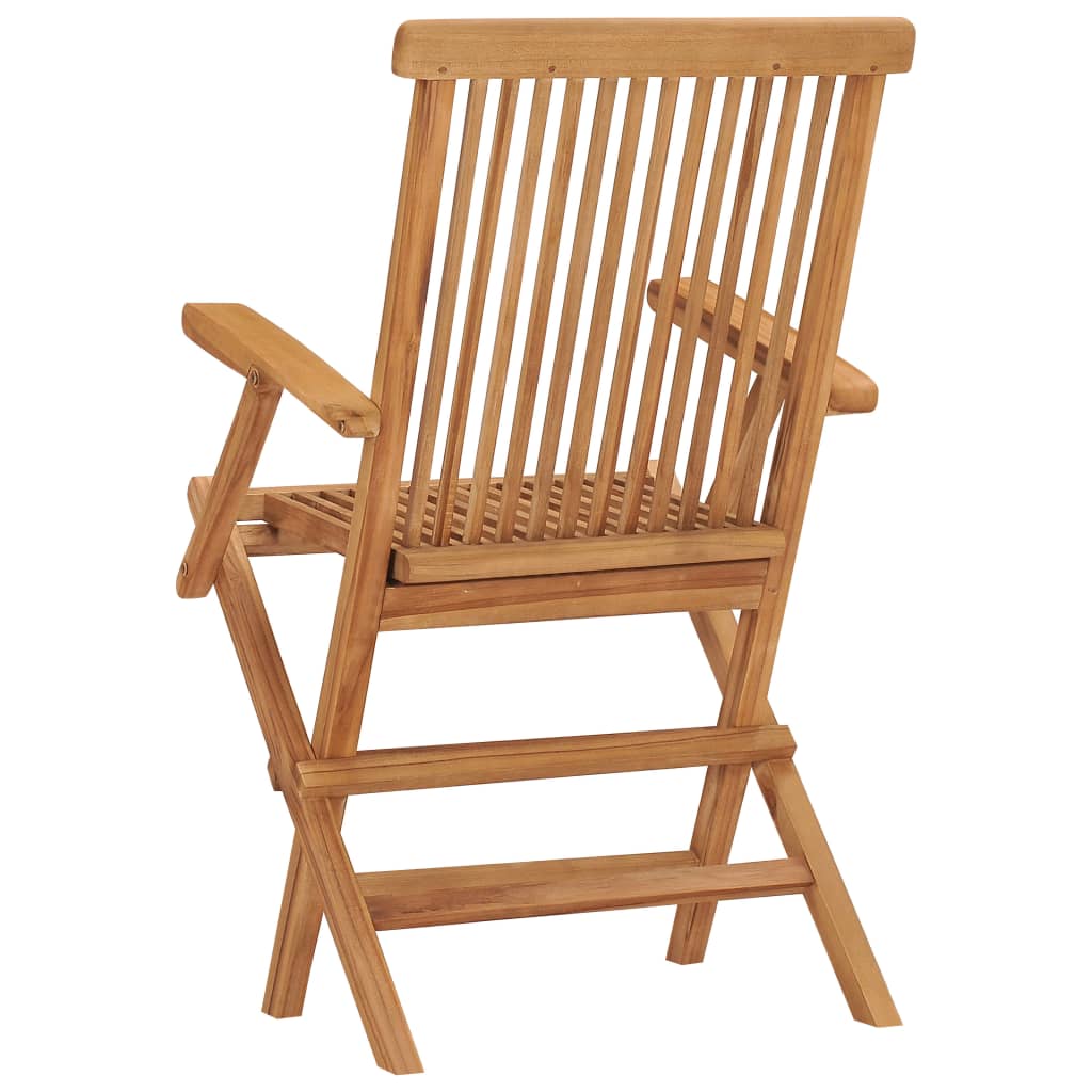 Outdoor Patio Wooden Foldable Garden Chairs Set Folding Wood Chair 2 3 4 6 8 pcs - Bargainia.com - 8720286818947 - 3096595