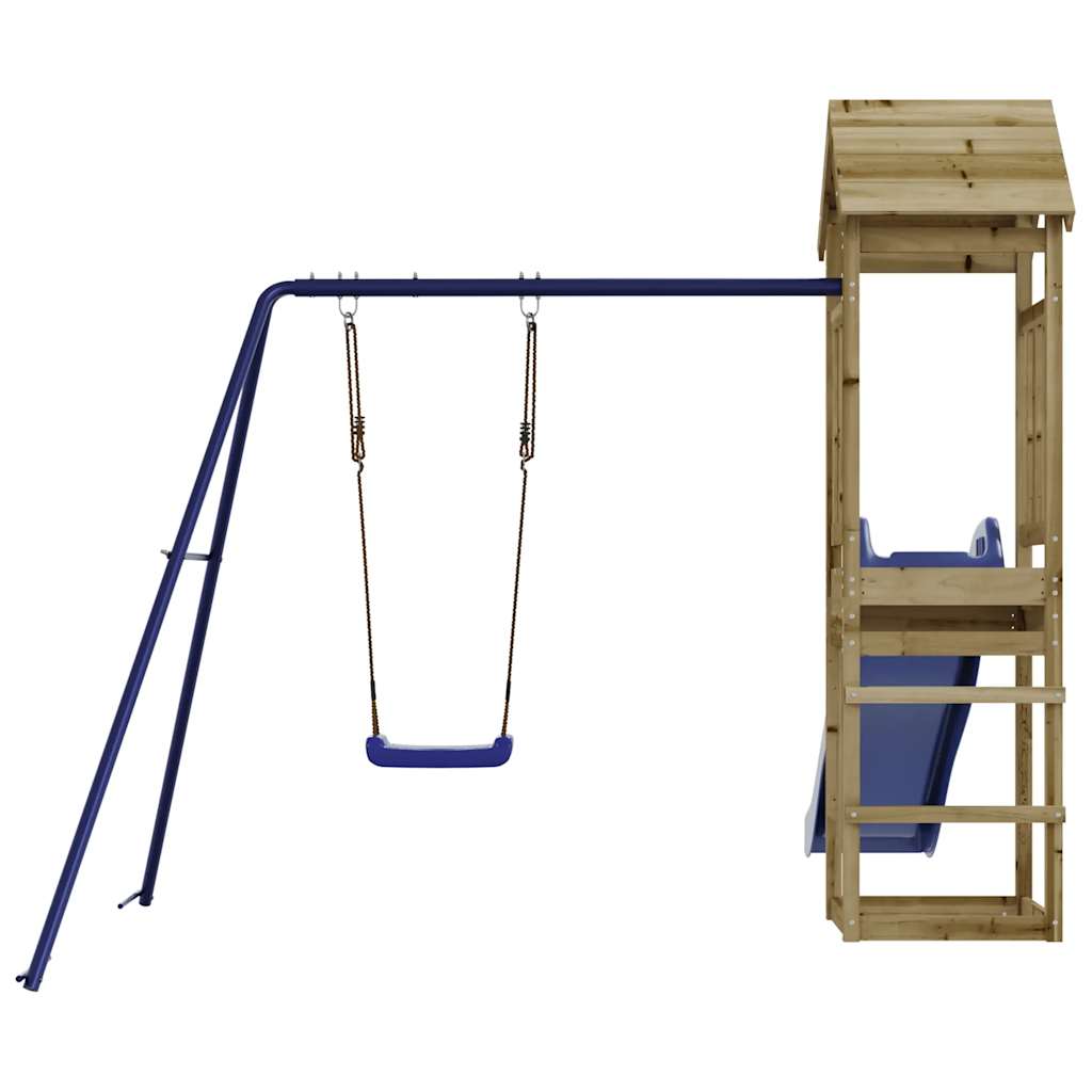 Outdoor Playset Impregnated Wood Pine - Bargainia.com - 
