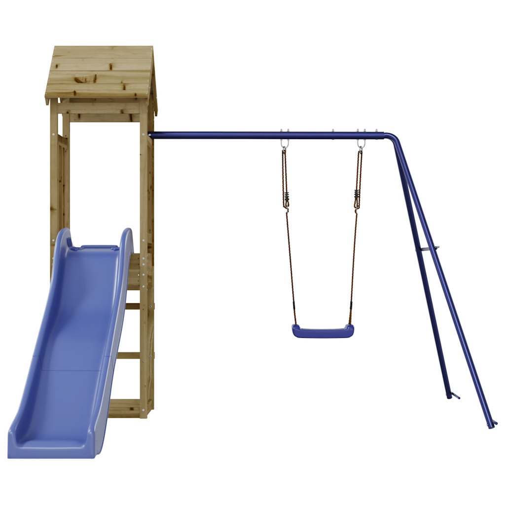 Outdoor Playset Impregnated Wood Pine - Bargainia.com - 