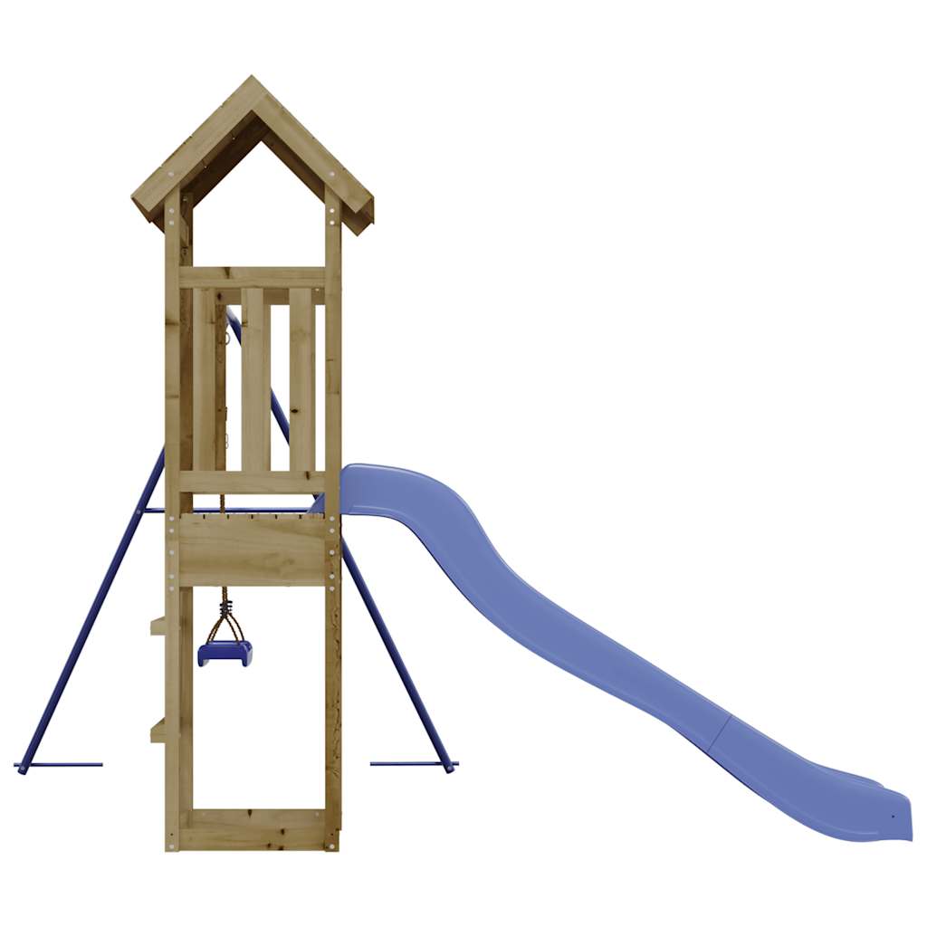 Outdoor Playset Impregnated Wood Pine - Bargainia.com - 