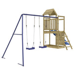 Outdoor Playset Impregnated Wood Pine - Bargainia.com - 