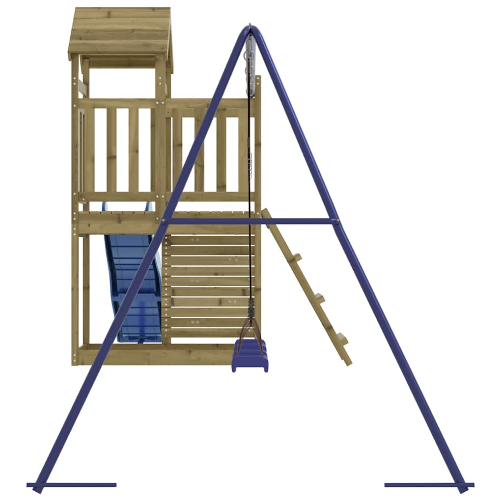 Outdoor Playset Impregnated Wood Pine - Bargainia.com - 