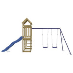 Outdoor Playset Impregnated Wood Pine - Bargainia.com - 
