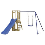 Outdoor Playset Impregnated Wood Pine - Bargainia.com - 