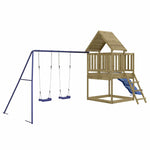 Outdoor Playset Impregnated Wood Pine - Bargainia.com - 