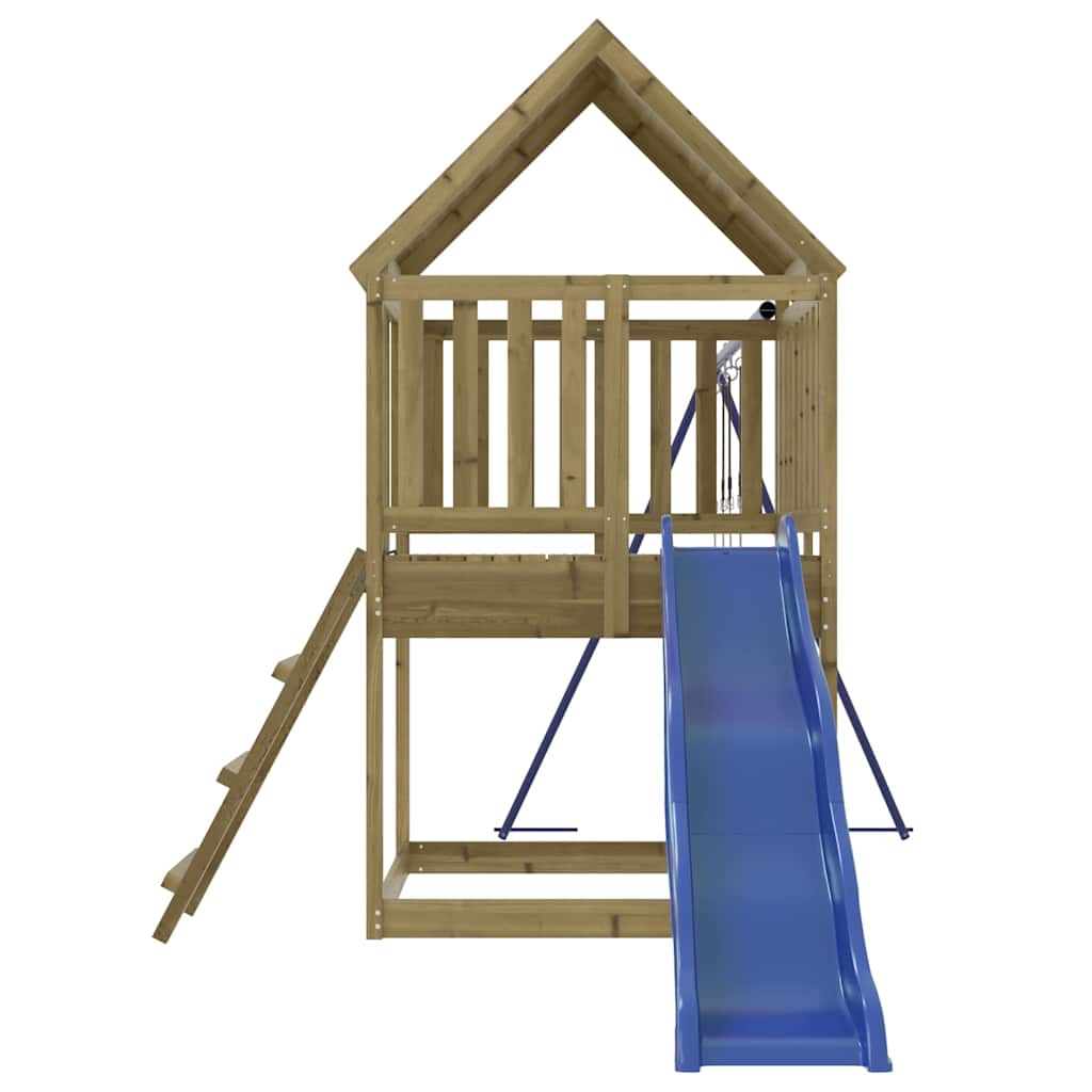 Outdoor Playset Impregnated Wood Pine - Bargainia.com - 