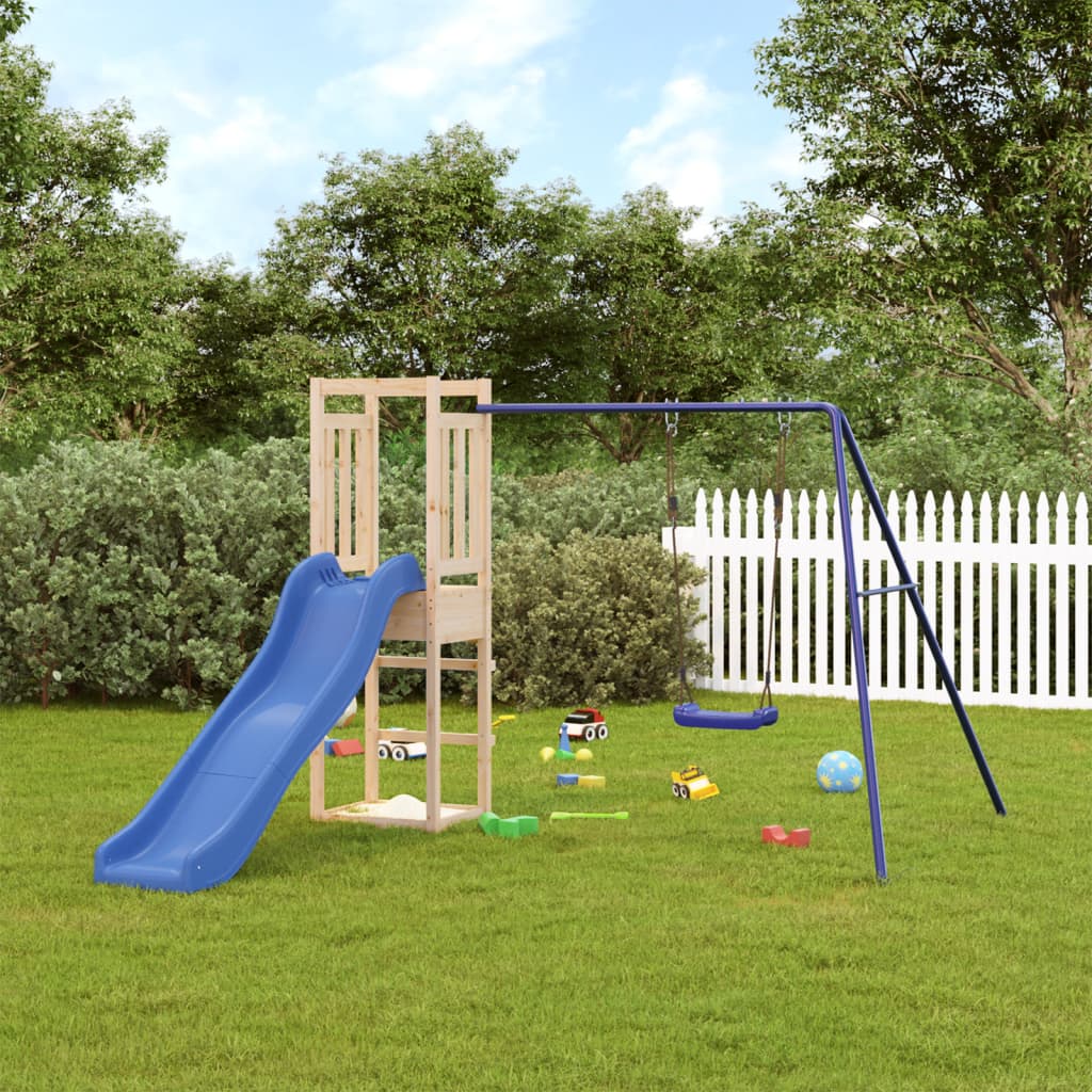 Outdoor Playset Impregnated Wood Pine - Bargainia.com - 