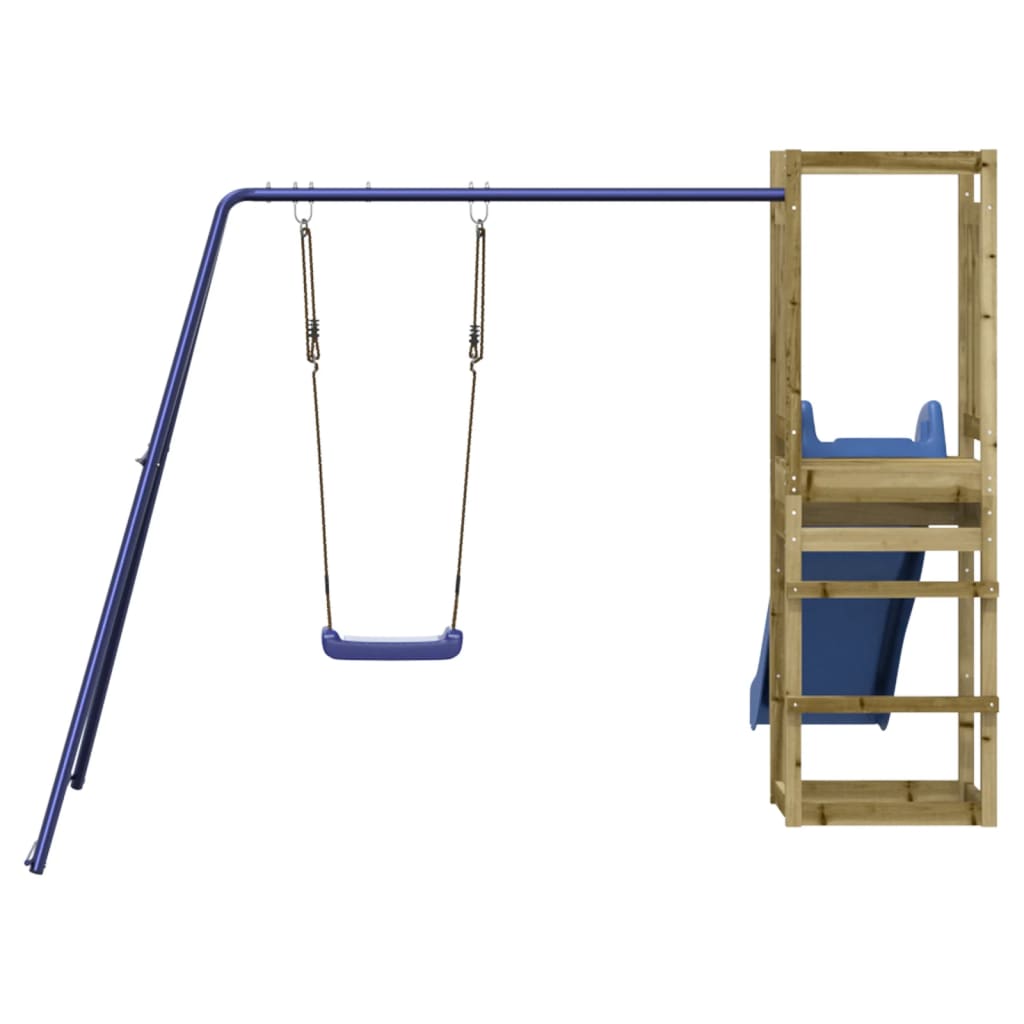 Outdoor Playset Impregnated Wood Pine - Bargainia.com - 