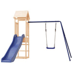 Outdoor Playset Solid Wood Pine - Bargainia.com - 