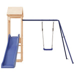 Outdoor Playset Solid Wood Pine - Bargainia.com - 
