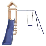 Outdoor Playset Solid Wood Pine - Bargainia.com - 