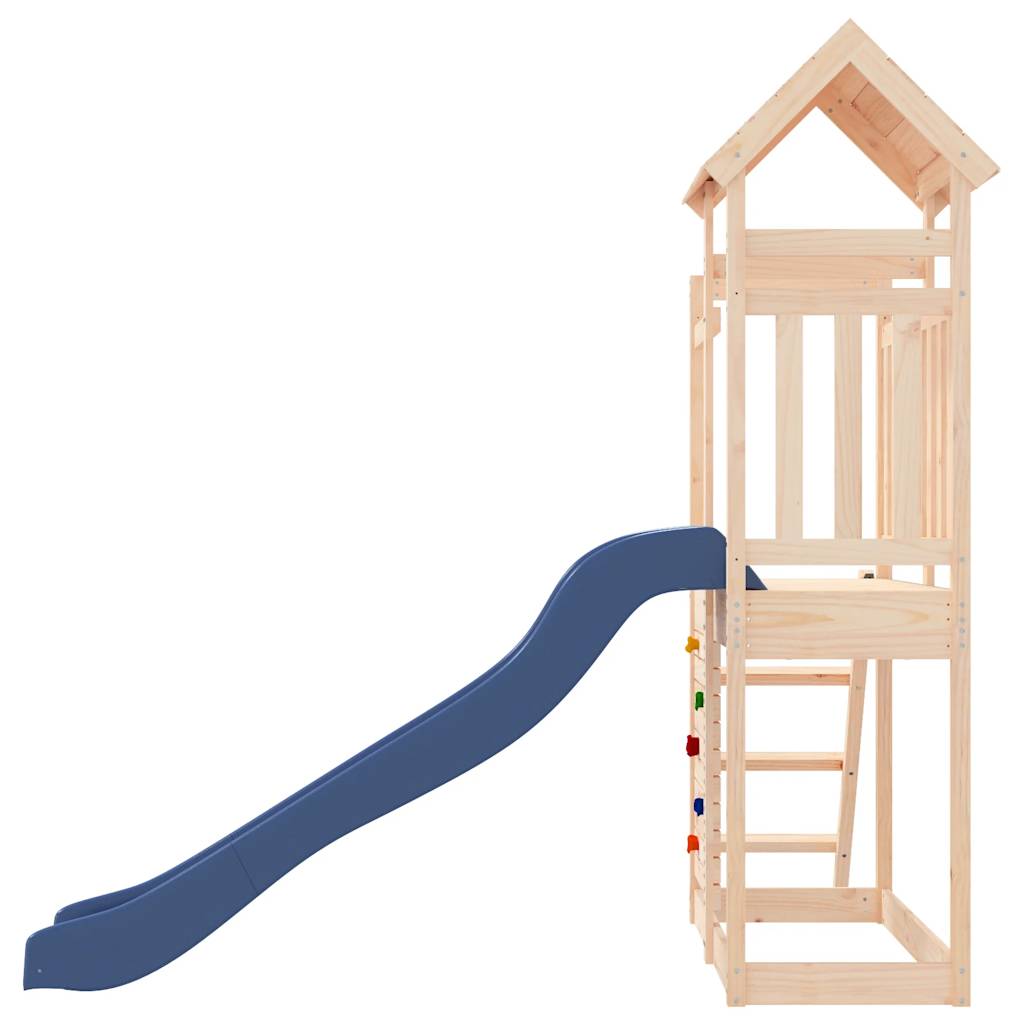 Outdoor Playset Solid Wood Pine - Bargainia.com - 
