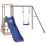 Outdoor Playset Solid Wood Pine - Bargainia.com - 