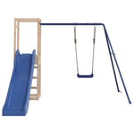Outdoor Playset Solid Wood Pine - Bargainia.com - 