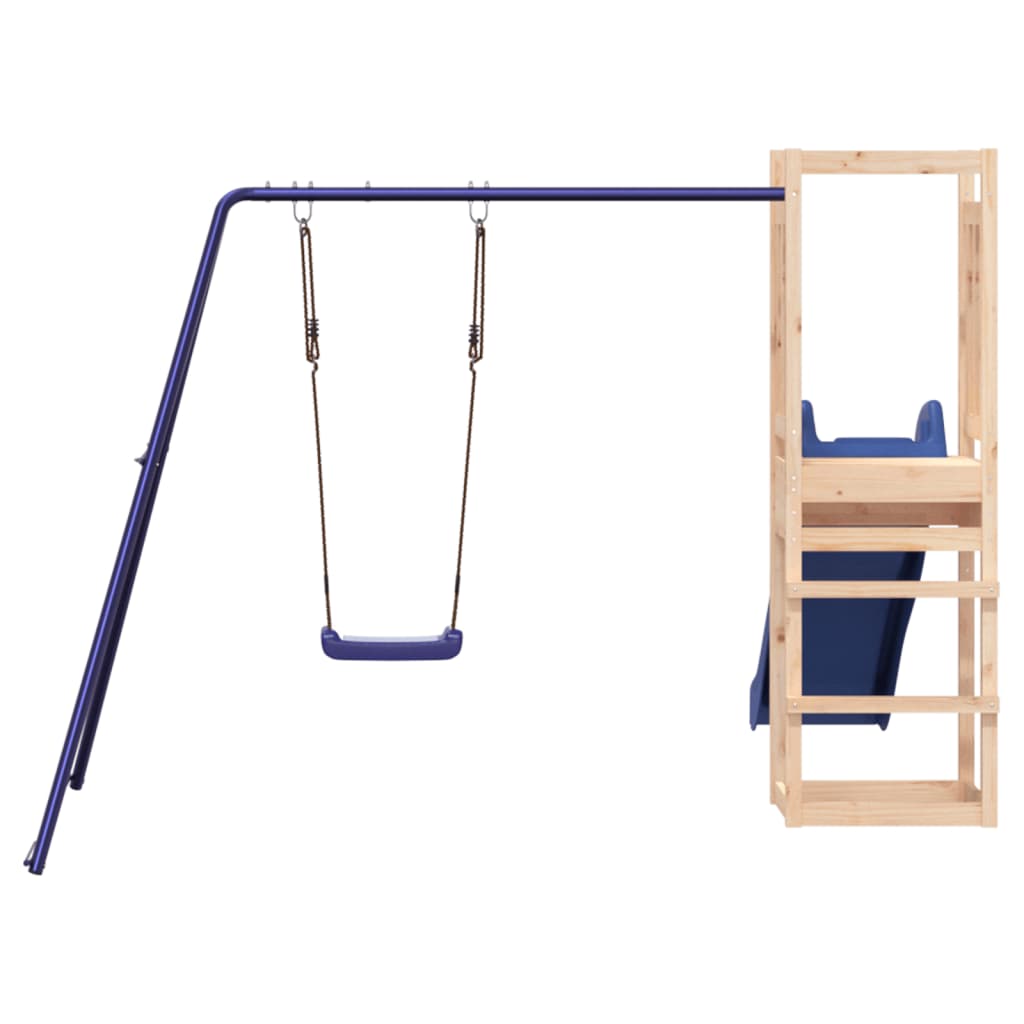 Outdoor Playset Solid Wood Pine - Bargainia.com - 
