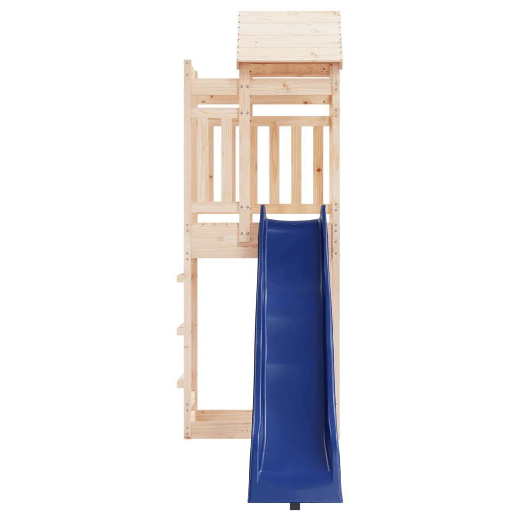 Outdoor Playset Solid Wood Pine - Bargainia.com - 