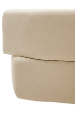 Ozzano Cream Linen 3 Seater Sofa - Bargainia.com - 