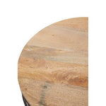 Pali Wooden Top Side Table - Bargainia.com - 5018705981376