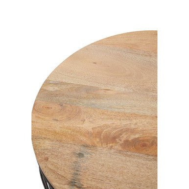 Pali Wooden Top Side Table - Bargainia.com - 5018705981376