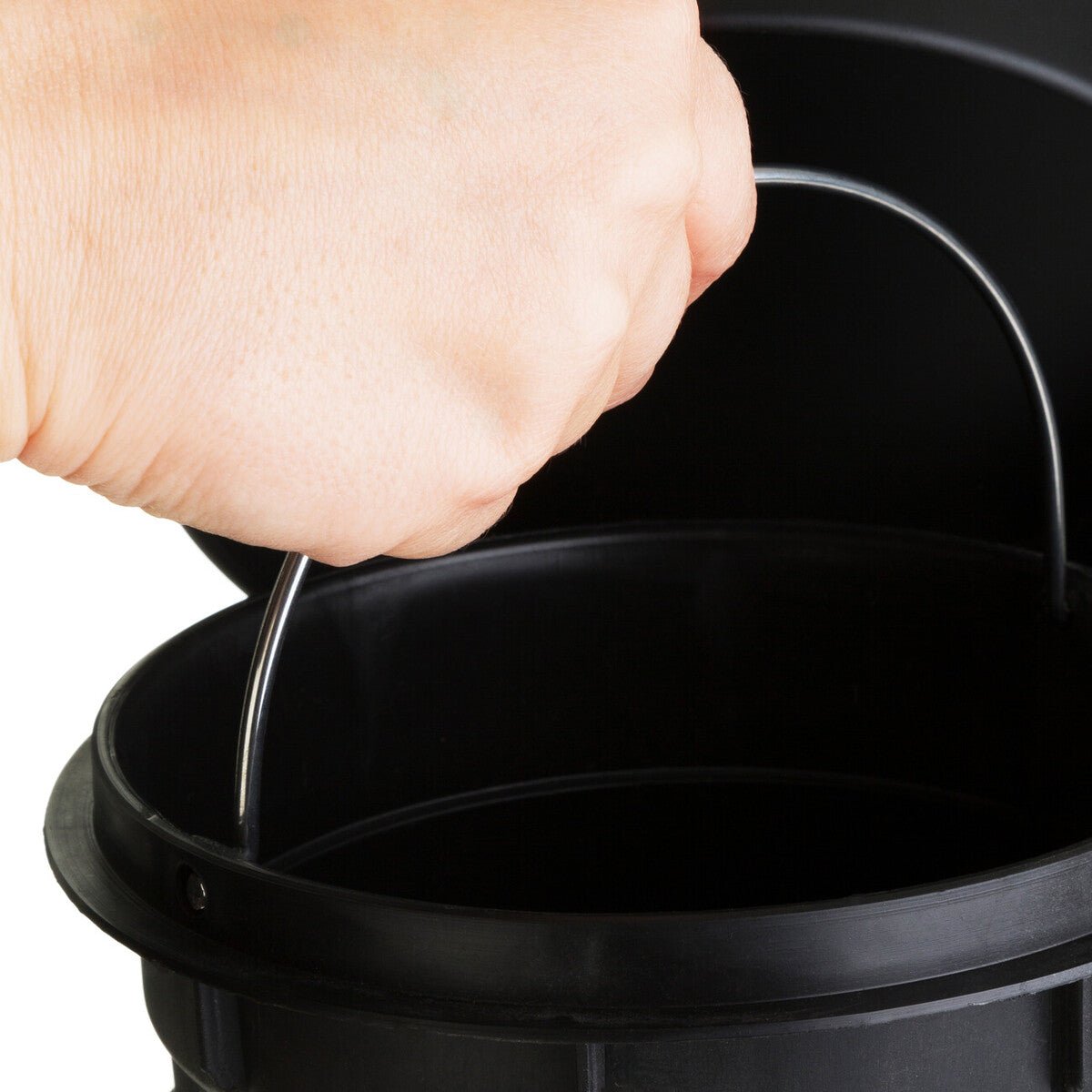 Parker Black 3 Litre Pedal Bin - Bargainia.com - 5018705679891