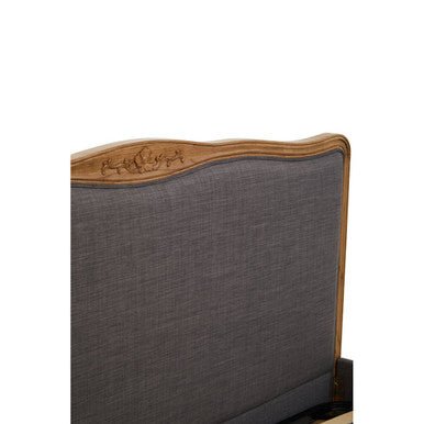 Parkside Grey Fabric Super Kingsize Bed - Bargainia.com - 5018705961132