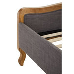 Parkside Grey Fabric Super Kingsize Bed - Bargainia.com - 5018705961132