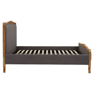 Parkside Grey Fabric Super Kingsize Bed - Bargainia.com - 5018705961132