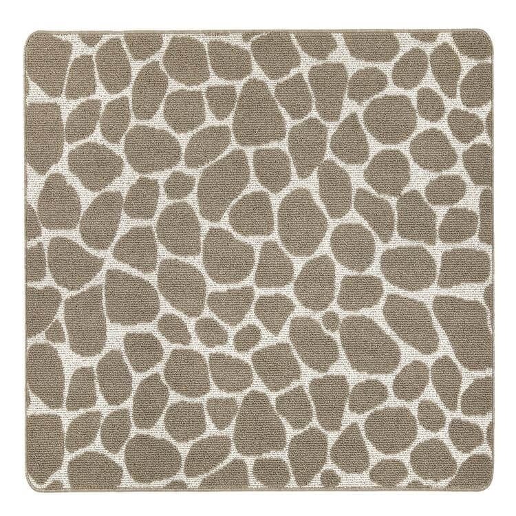 Patterned Washable Mat and Runner in Cream & Brown - Bargainia.com - 5026134632349 - MMSCWA_PTPEMK_100X150