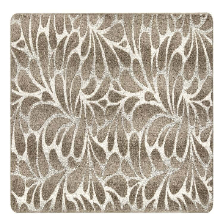 Patterned Washable Mat and Runner in Cream & Brown - Bargainia.com - 5026134632363 - MMSCWA_PTRDMK_100X150